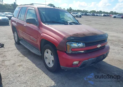2002 Chevrolet Trailblazer Ltz from USA, damaged, VIN 1GNDT13S022462472